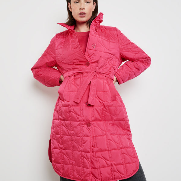 Quilted Long Coat