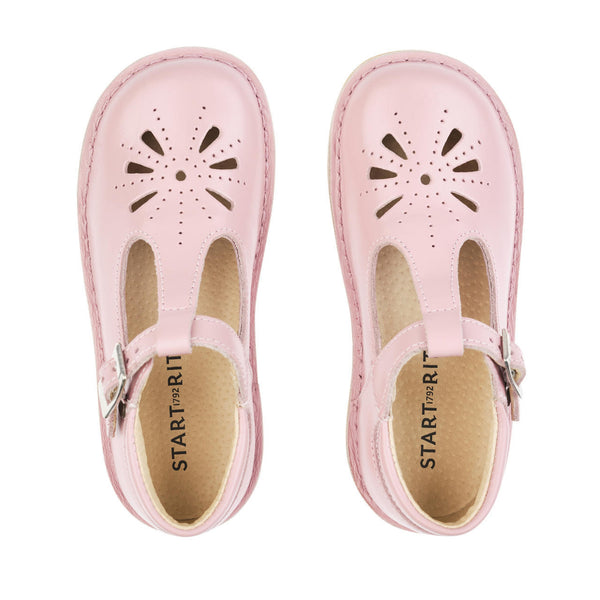 Lottie Pink Leather Shoes