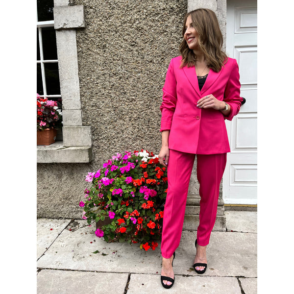 Pink Fitted Blazer