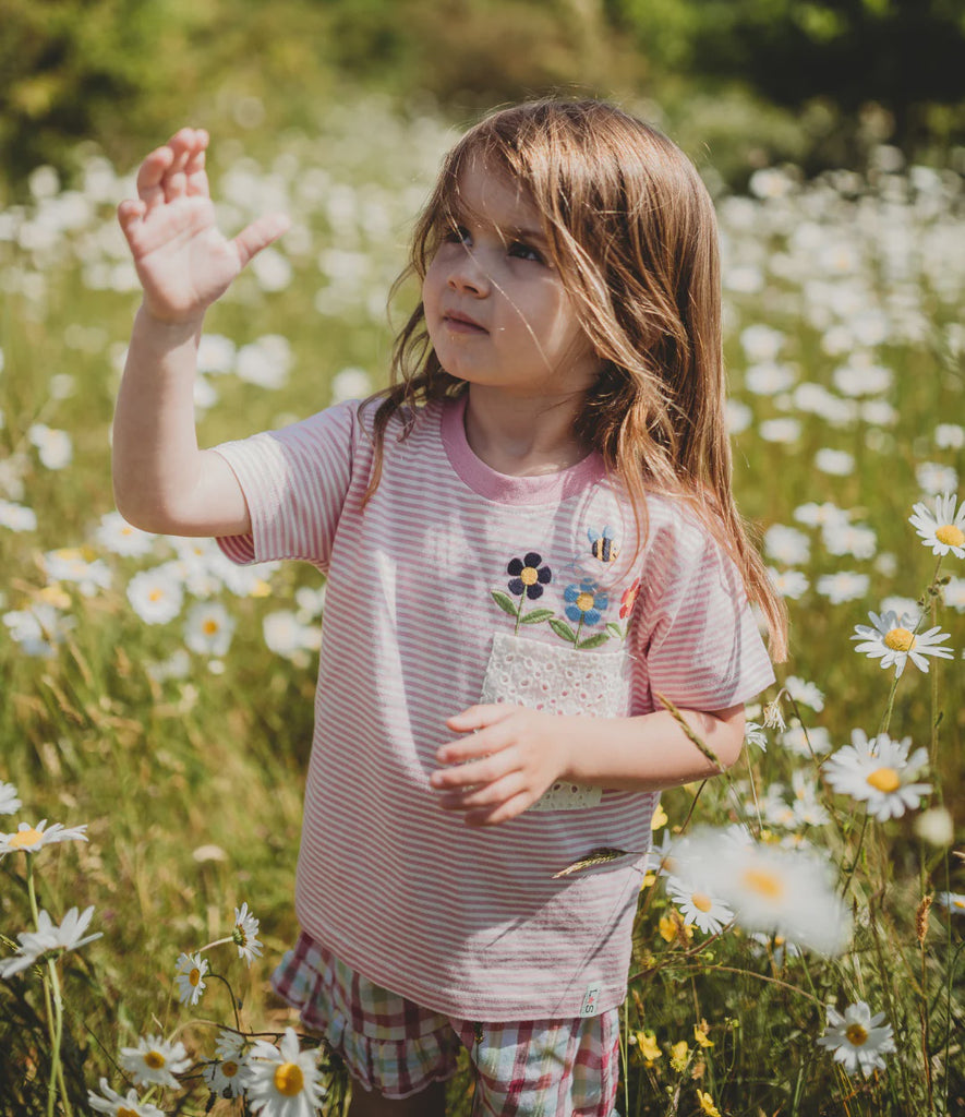 Flower Pocket T-Shirt