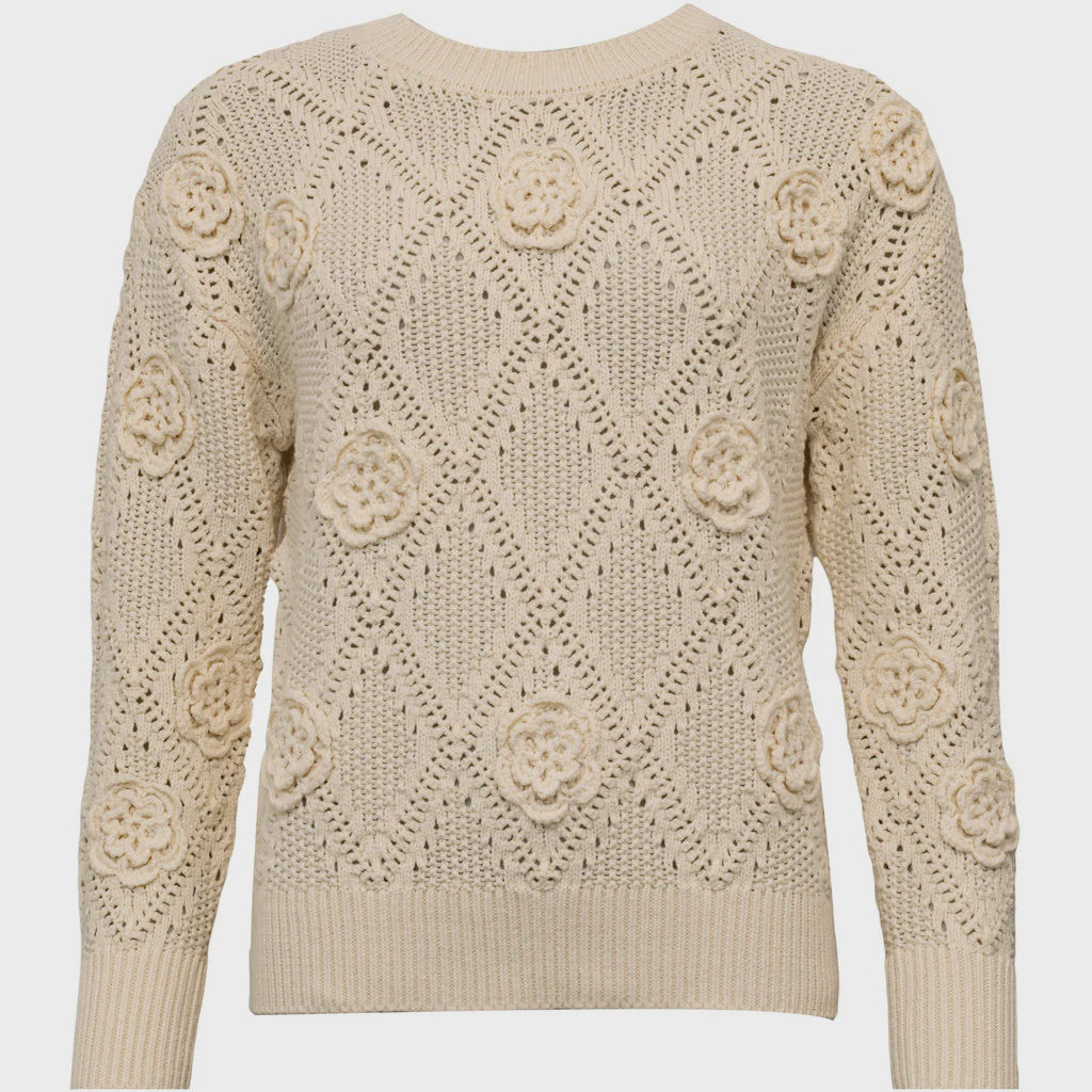 Arles Knit Pullover Whisper White