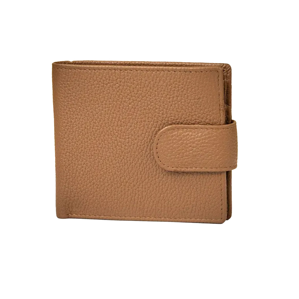 Beauley Pebble Grain Leather Bifold Wallet RFID