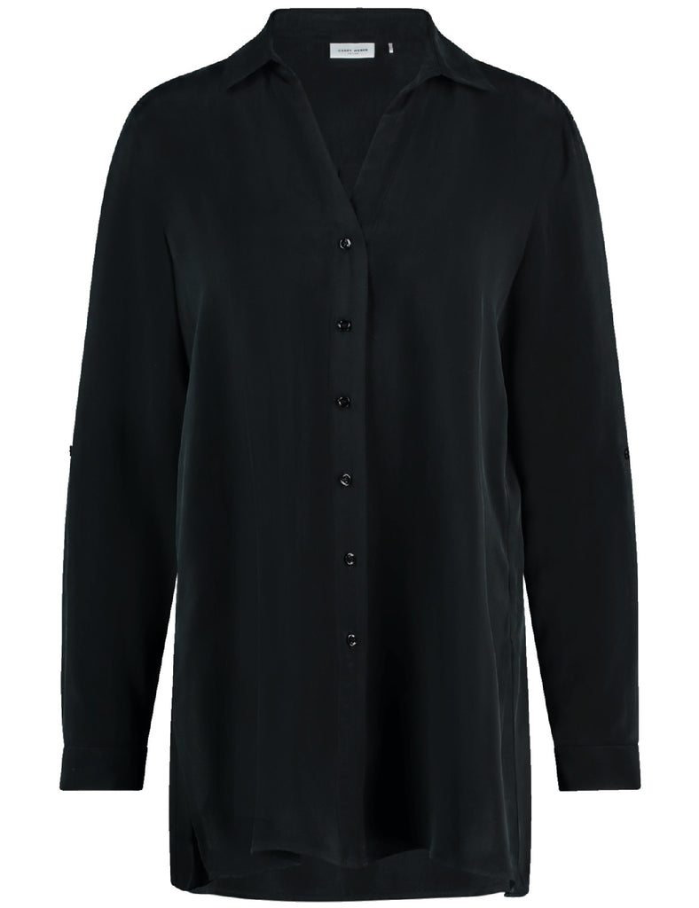 Gerry Weber Symbiotic Black Collared Blouse