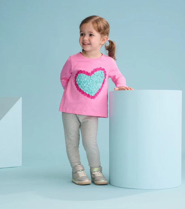 HATLEY-Happy Hearts Long Sleeve Top-model