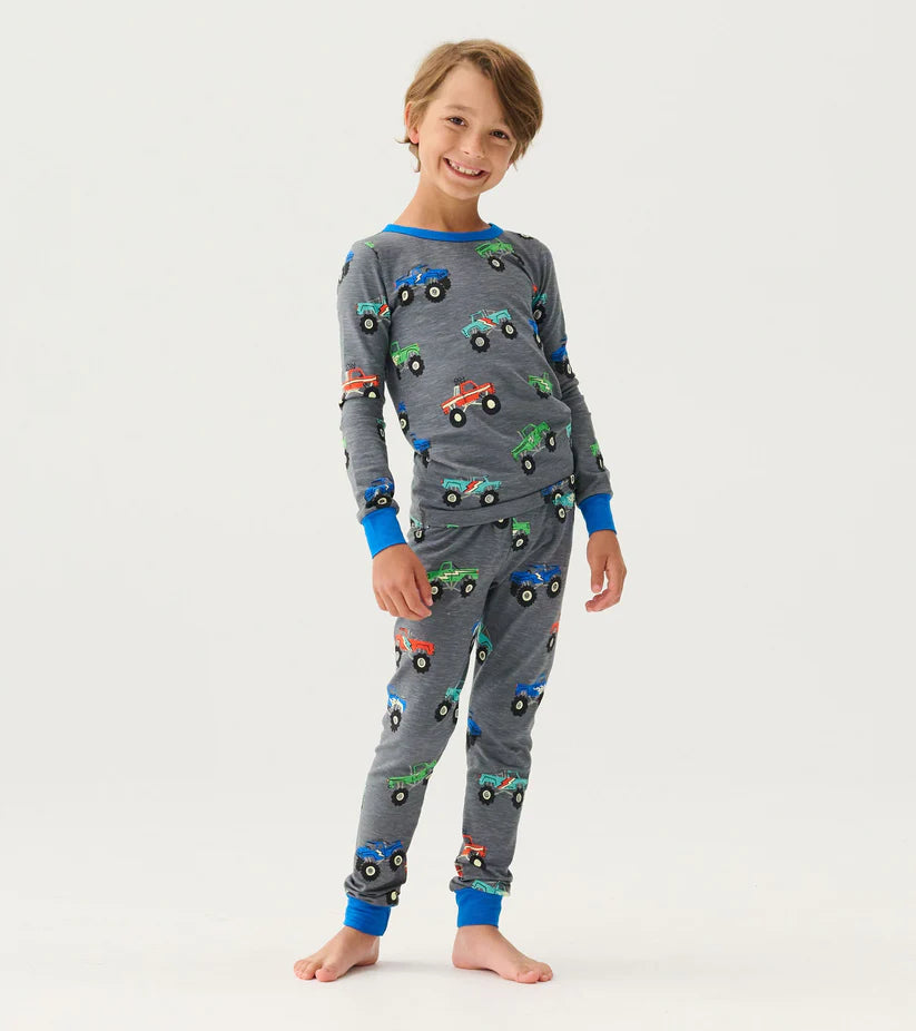 Hatley Boys Monster Trucks Pyjama Set