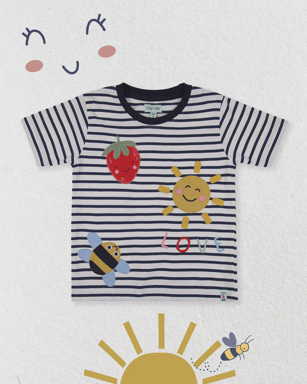 Busy Bee Applique T-Shirt