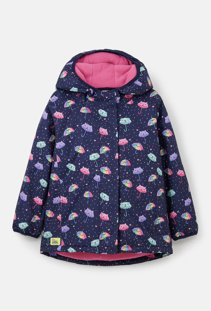 Freya Girls Coat Umbrella Print