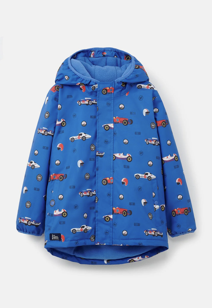 Finlay Boys Coat Rally Car Print