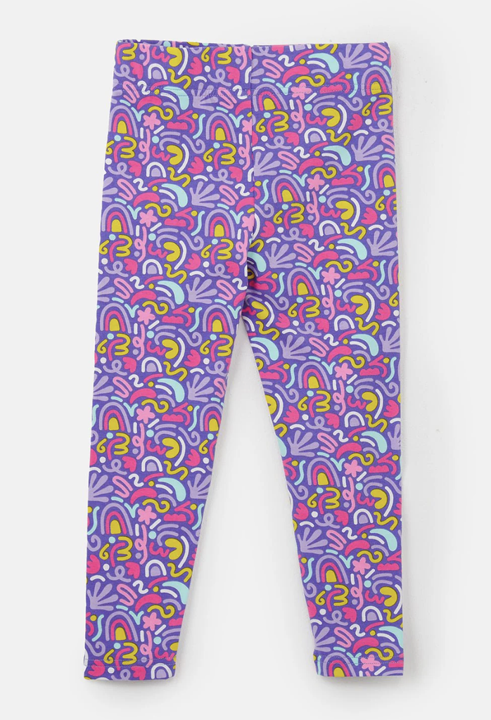 Mollie Leggings Abstract Print