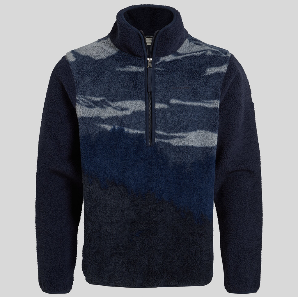 Men's Hathers Half Zip Fleece