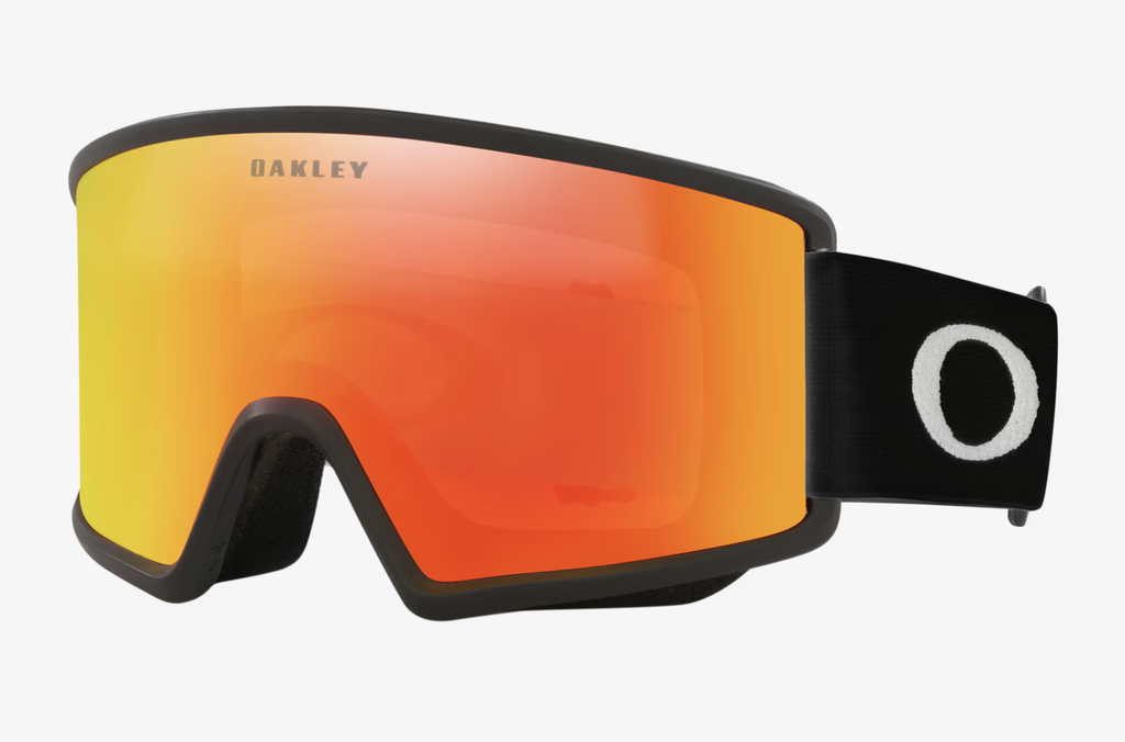 Target Line M Snow Goggles Matte Black Fire Iridium