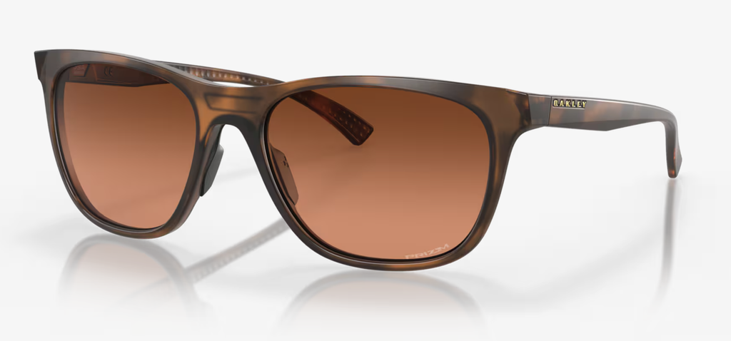 Leadline Matte Brown Tortoise Frame with Prizm Brown Gradient Lenses OO9473-0356