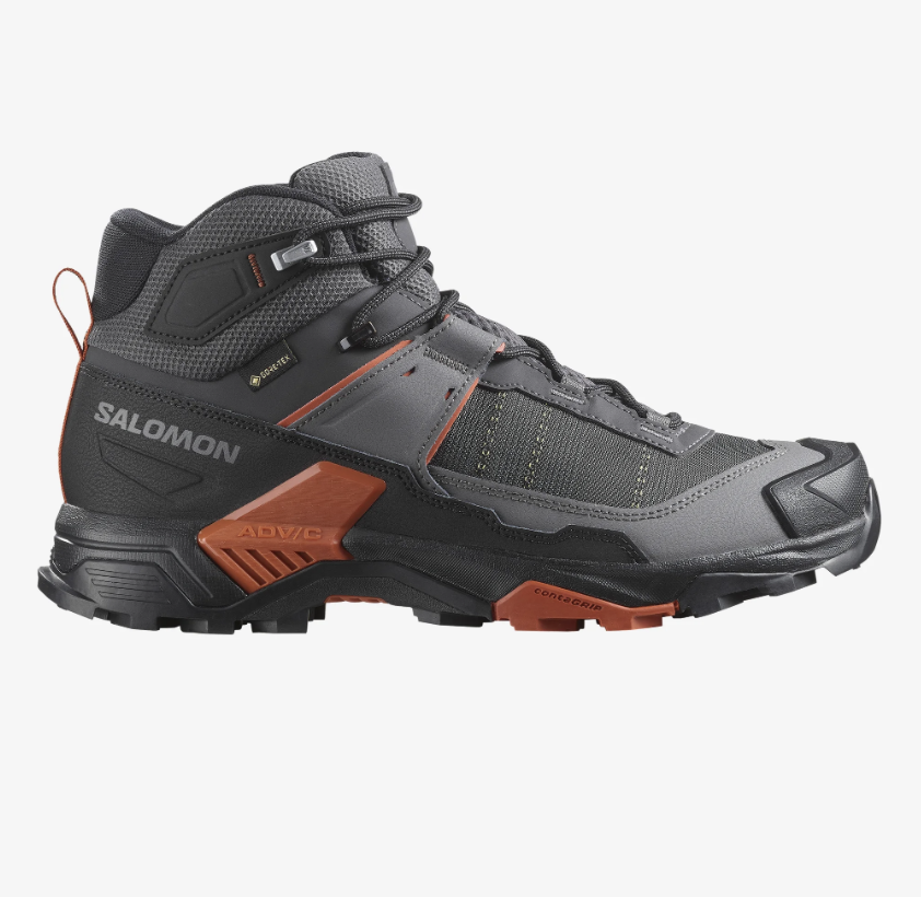 Men's X Ultra 5 Mid Gore-Tex - Black/Asphalt/Castlerock