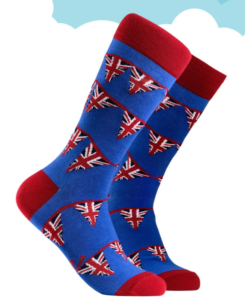 Union Jack Socks UK Bunting