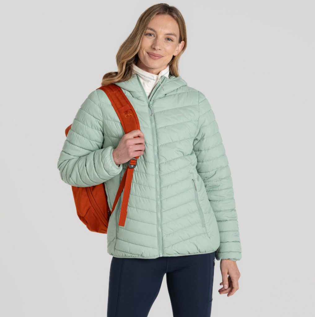 Women's Compresslite VIII Hooded Jacket - Pale Pistachio