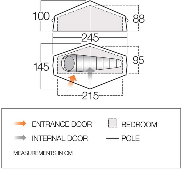 Apex Compact 100 Tent