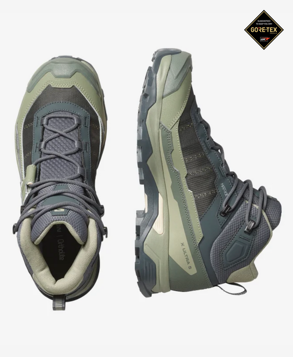 Women's X Ultra 5 Mid Gore-Tex - Turbulence / Sedona Sage