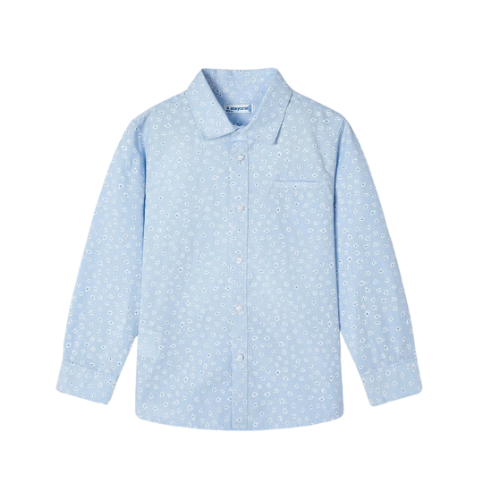 Boys LS Printed Shirt 3124