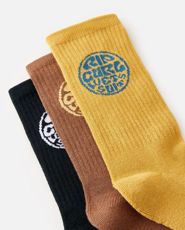 Wetty crew fleece 3 Pack Socks