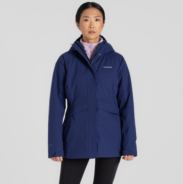 Women's Gwen Hooded Jacket | Indigo Blue