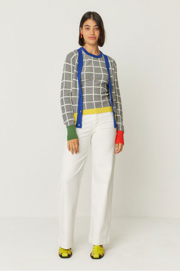 ALIZE-GOTS CARDIGAN / Multicolour