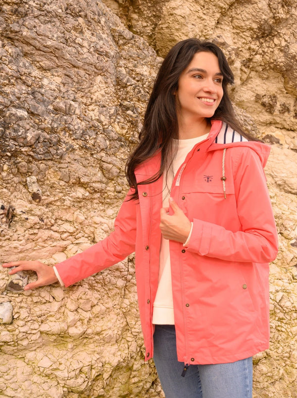 Beachcomber Jacket Coral