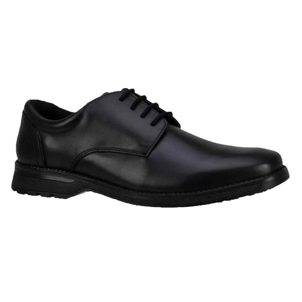 Clerk Tyson Black Leather Shoes