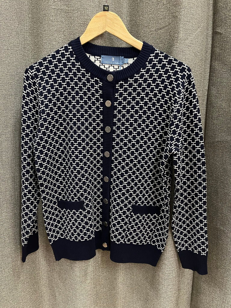 Crosses Buttoned Jacket DM151