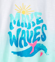 Making Waves Girls Boxy Tee