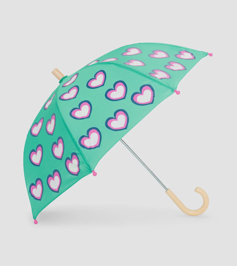 hatley-Hearts Colour Changing Umbrella