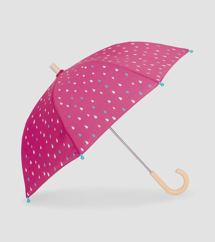 hatley-Tiny Drops Colour Changing Umbrella