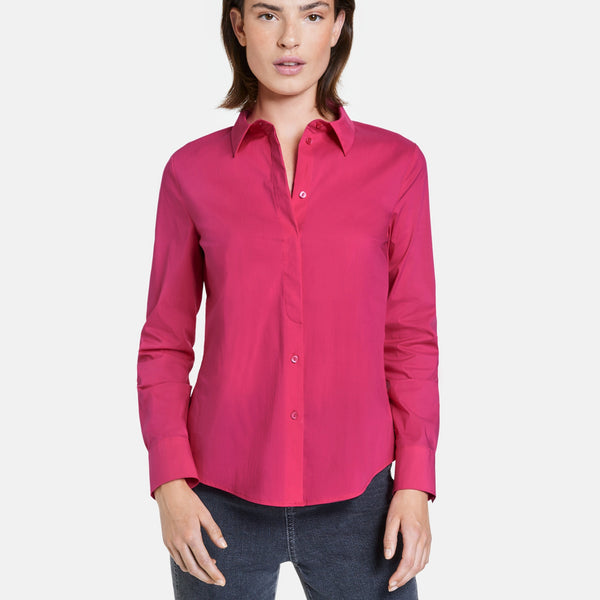 Pink Fitted Blouse