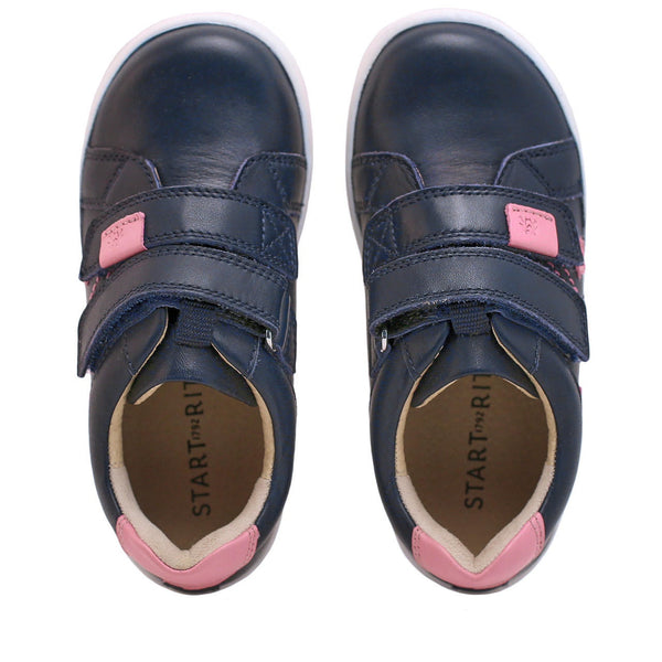 FANTASY NAVY LEATHER  SHOES