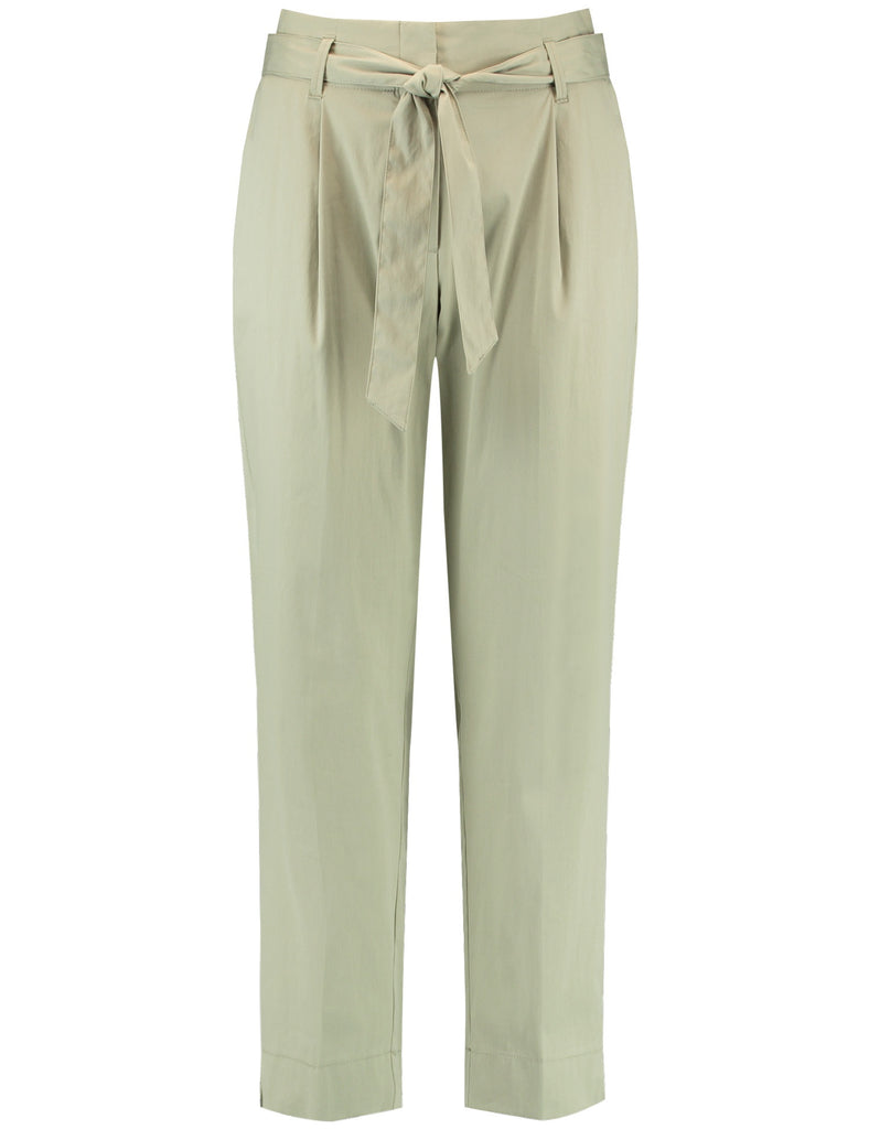 Expressive Nature Tie Waist Trousers