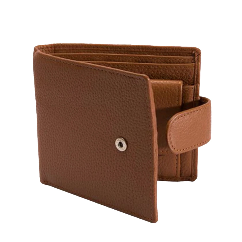 Beauley Pebble Grain Leather Bifold Wallet RFID